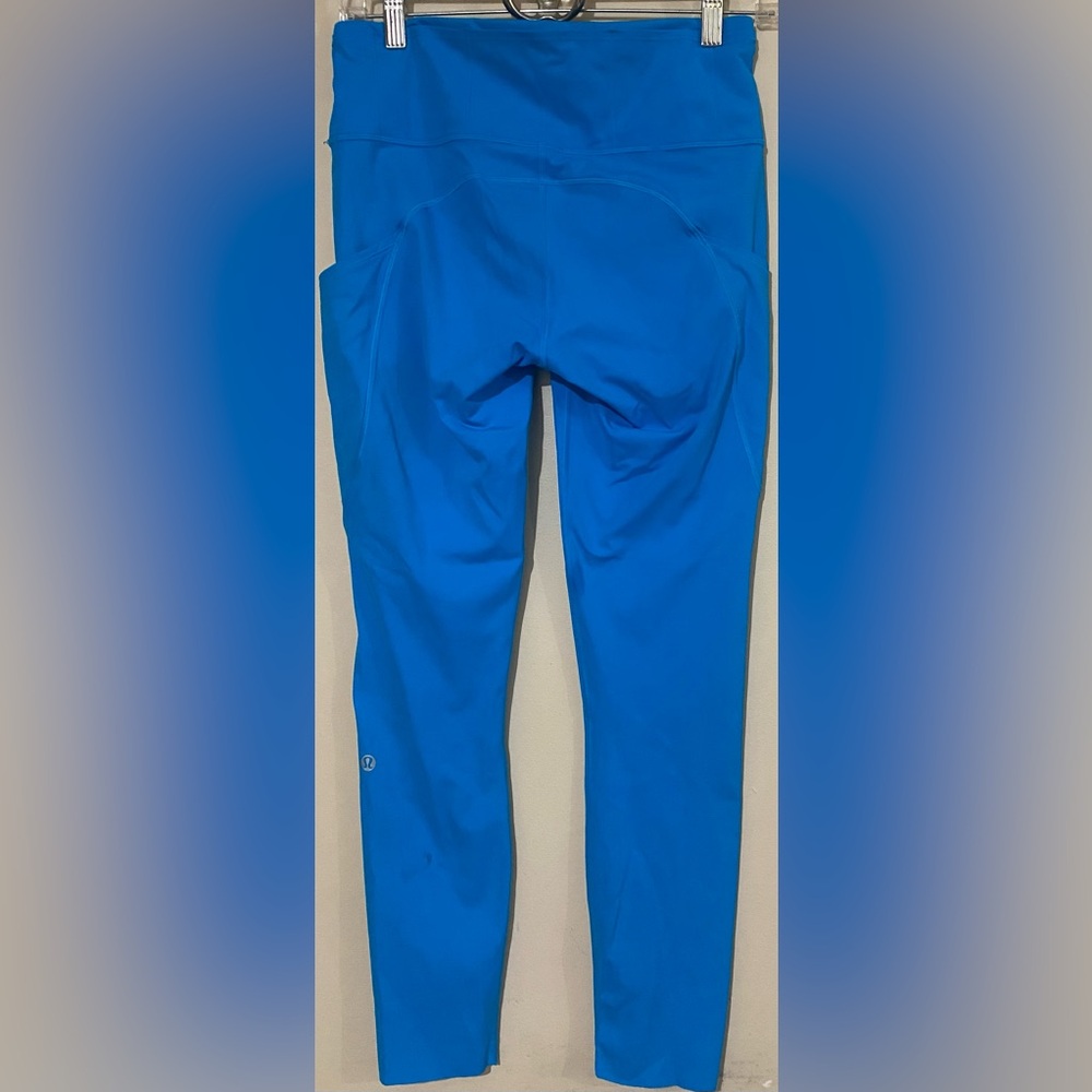 lululemon athletica Vibrant Blue Performance Leggings